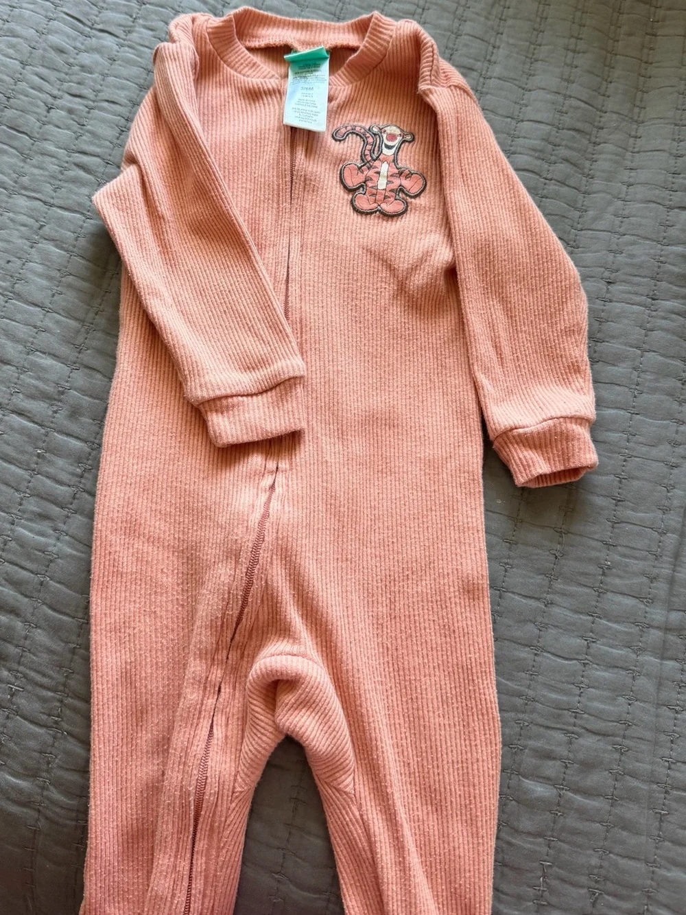 Lot of 6 baby boy jammies 6/9 months the Tigger one say 3 to 6 but they run big